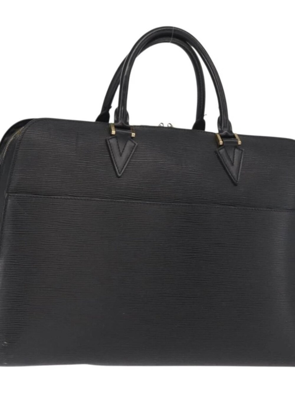 LOUIS VUITTON Epi Sorbonne Business Bag Black M54512 LV Auth 159371